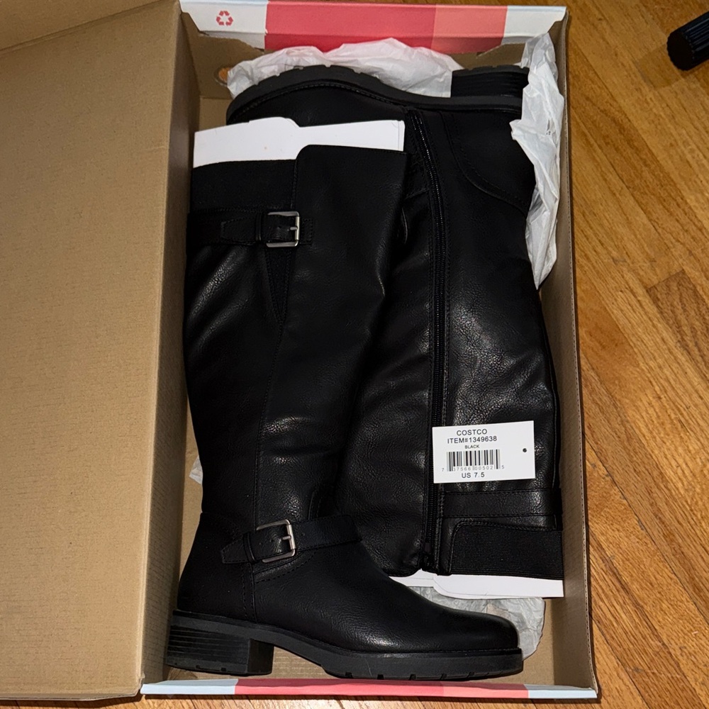 SOUL Naturalizer Costco Black Knee High Boots